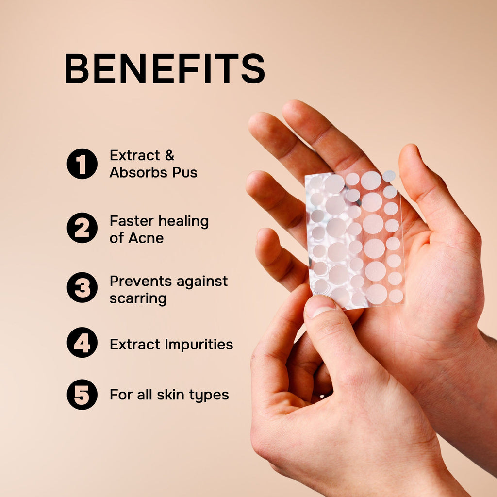 “AcneClear™ Pimple Patches (Invisible & Fast Healing)”