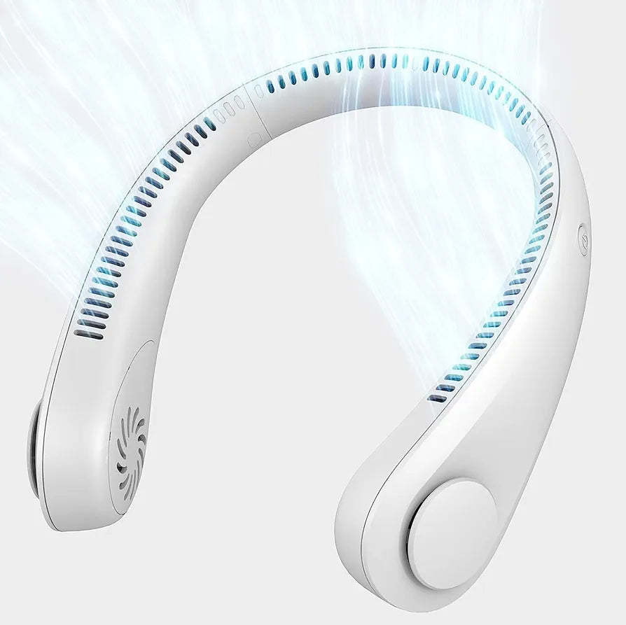 Neck Fan: Portable, Bladeless, and Rechargeable - Perfect for Summer
Regular