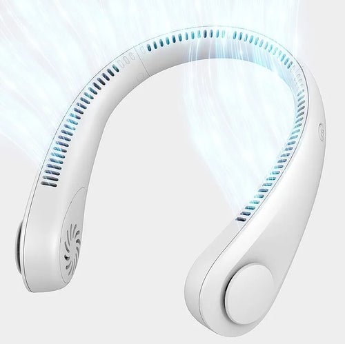 Neck Fan: Portable, Bladeless, and Rechargeable - Perfect for Summer
Regular